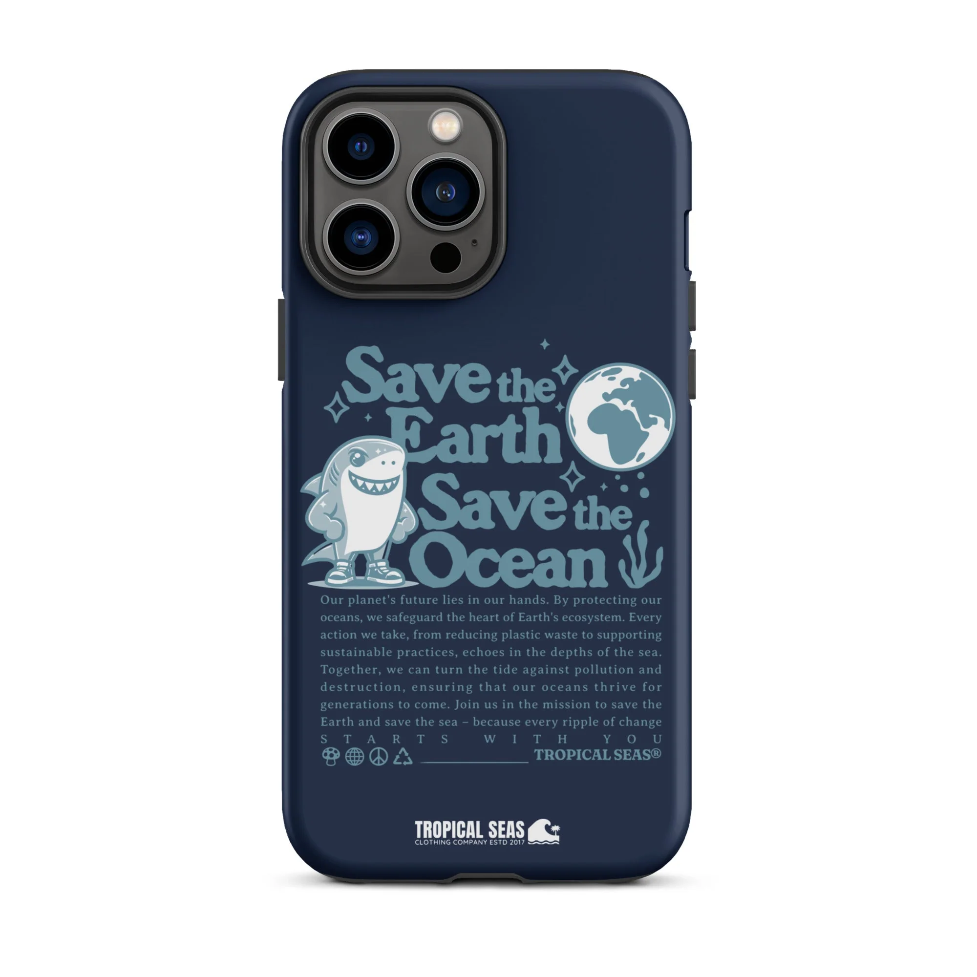 Save the Earth and Seas Tough Case for iPhone® - Image 13