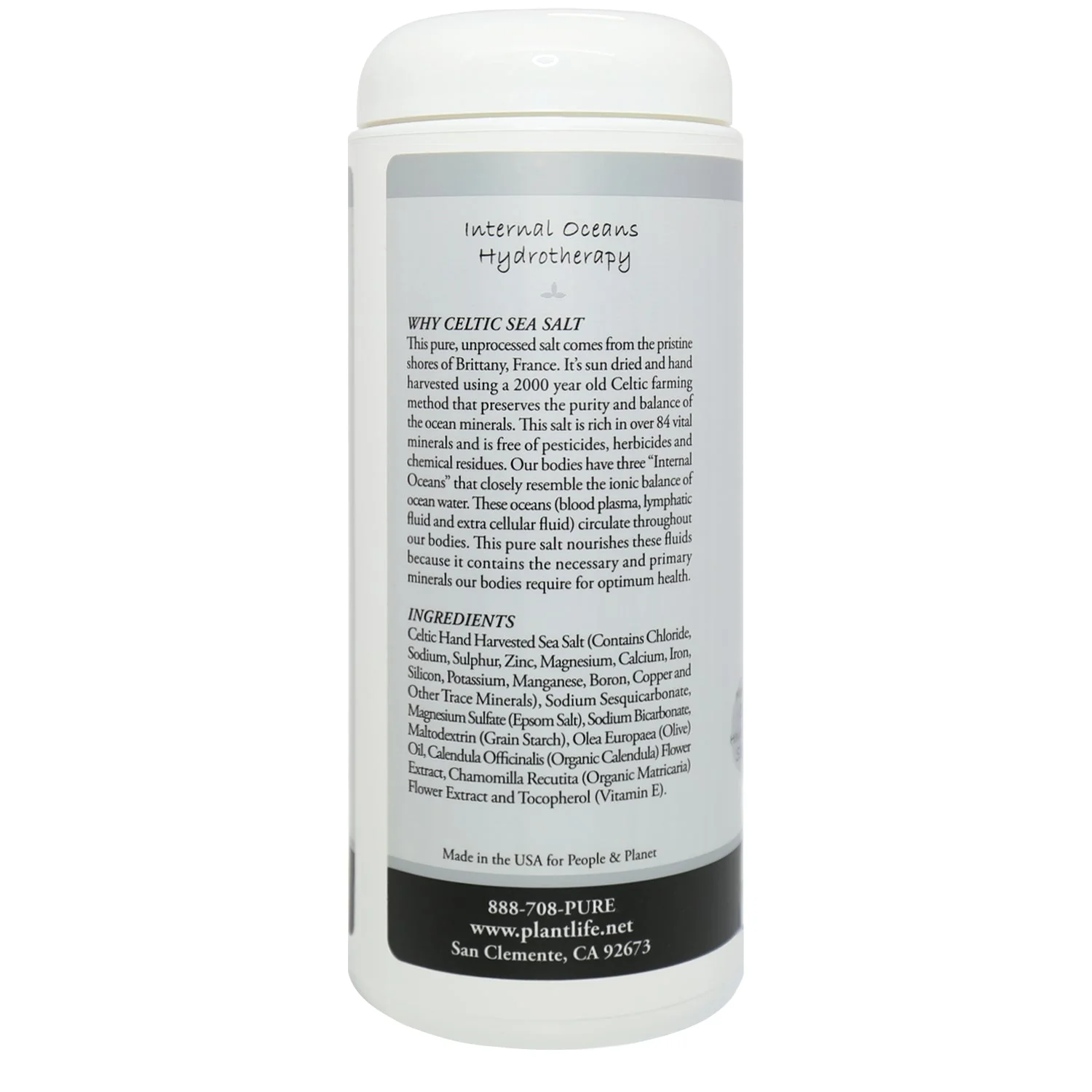 Scent Free Bath Salt 16oz - Image 2