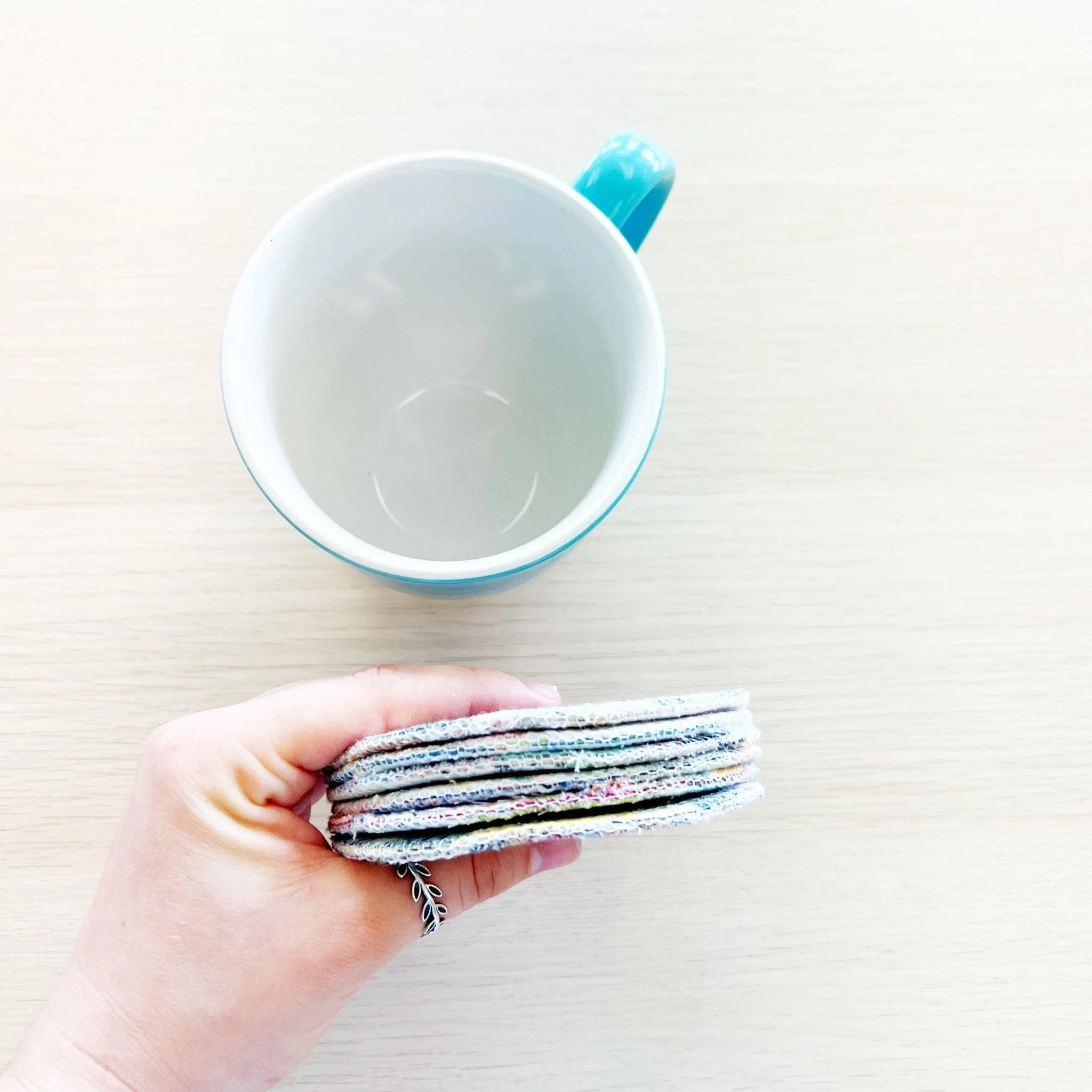 Scrap Felt Coasters: 6-Pack - Image 5