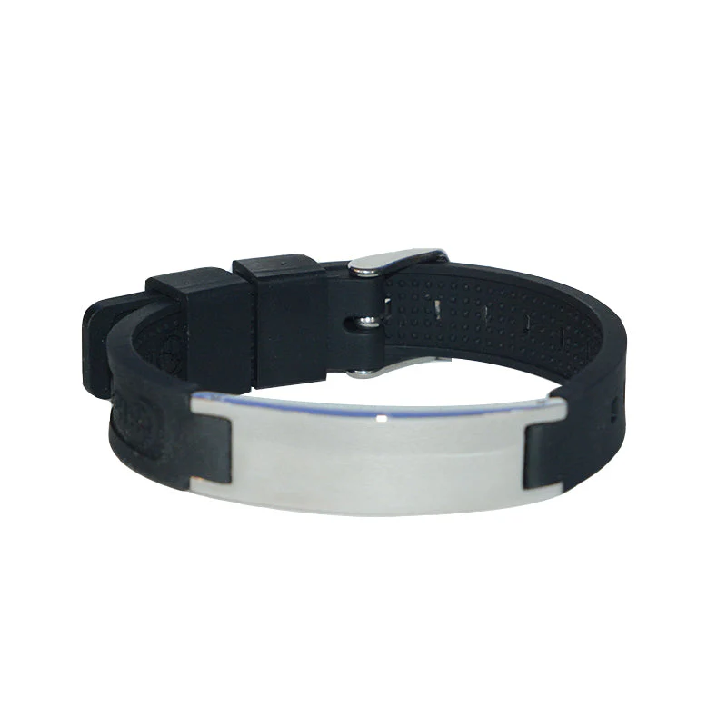 Silicone Energy Bracelet 4-in-1. 8 Colors available. Model SB032 - Image 12