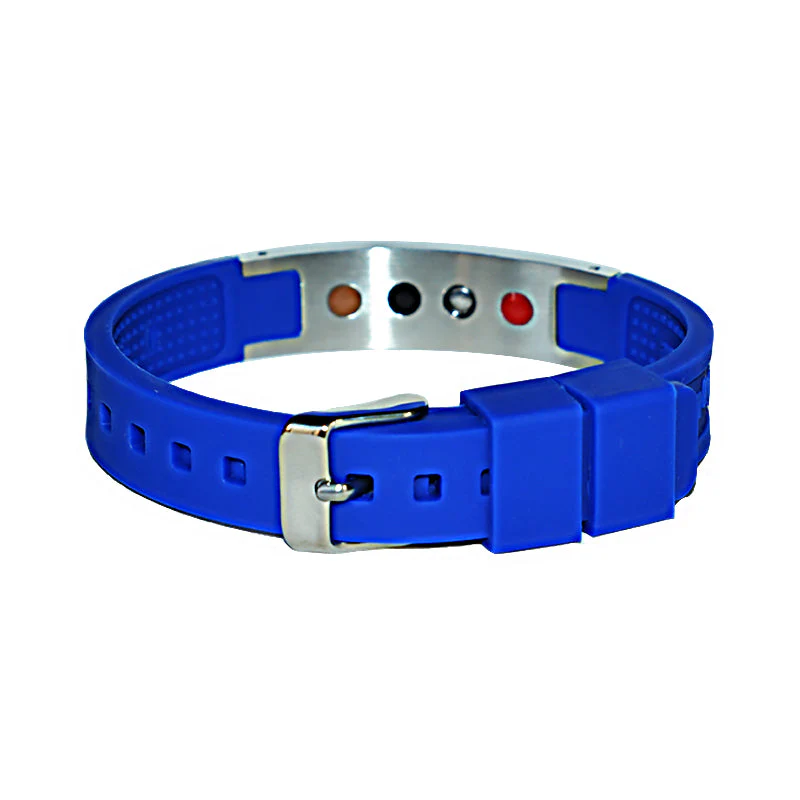 Silicone Energy Bracelet 4-in-1. 8 Colors available. Model SB032 - Image 13