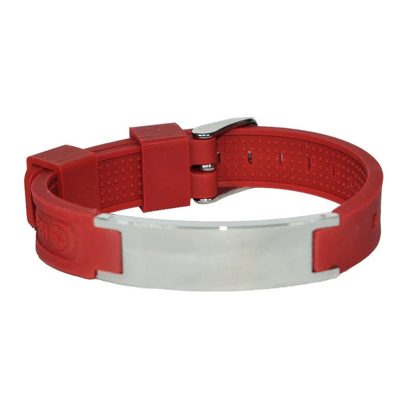 Silicone Energy Bracelet 4-in-1. 8 Colors available. Model SB032 - Image 2