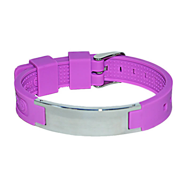 Silicone Energy Bracelet 4-in-1. 8 Colors available. Model SB032 - Image 7