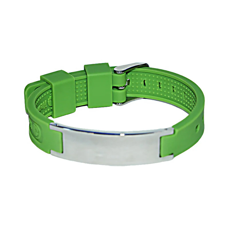 Silicone Energy Bracelet 4-in-1. 8 Colors available. Model SB032 - Image 8