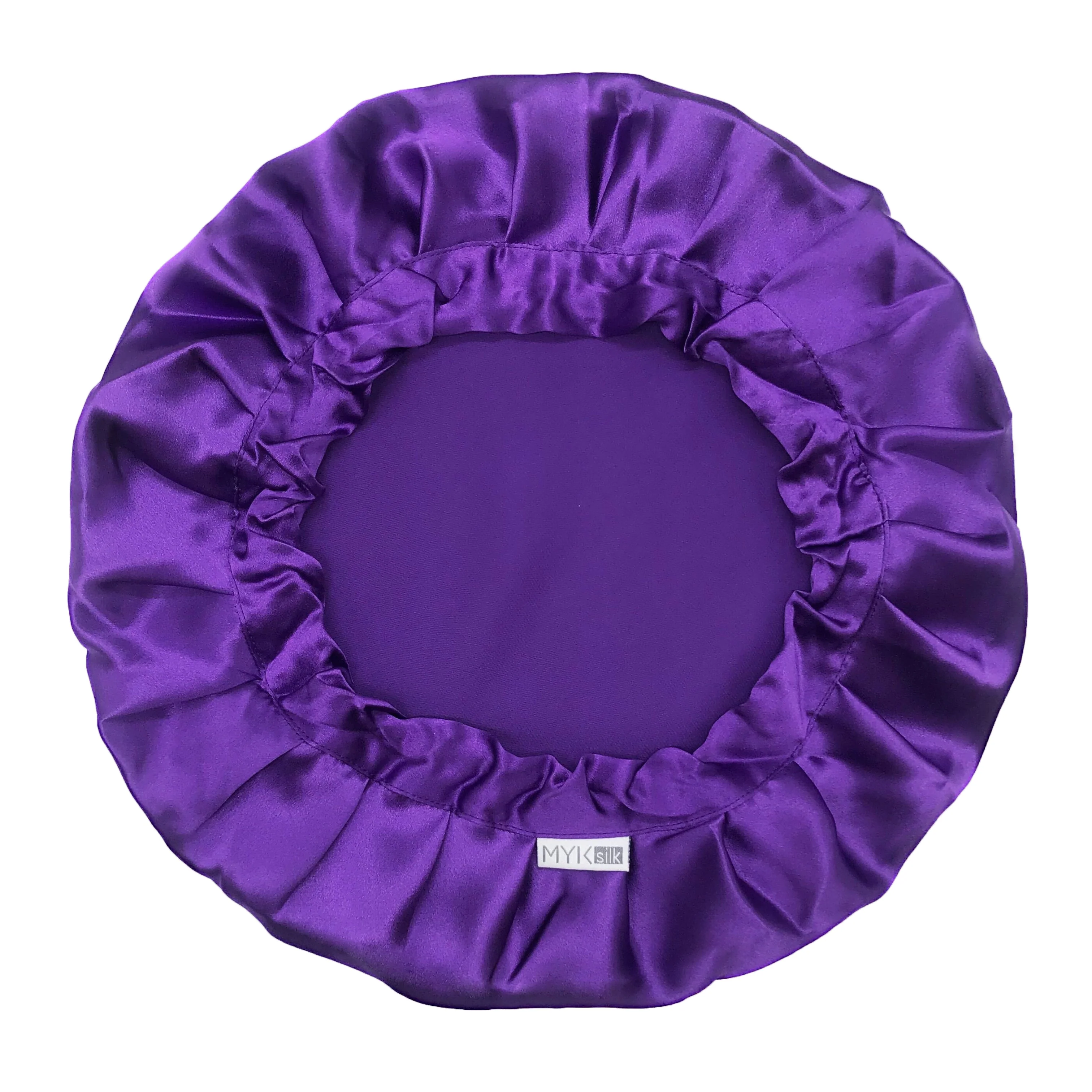 Silk Night Sleeping Cap Bonnet with Comfort Elastic Band - Image 52