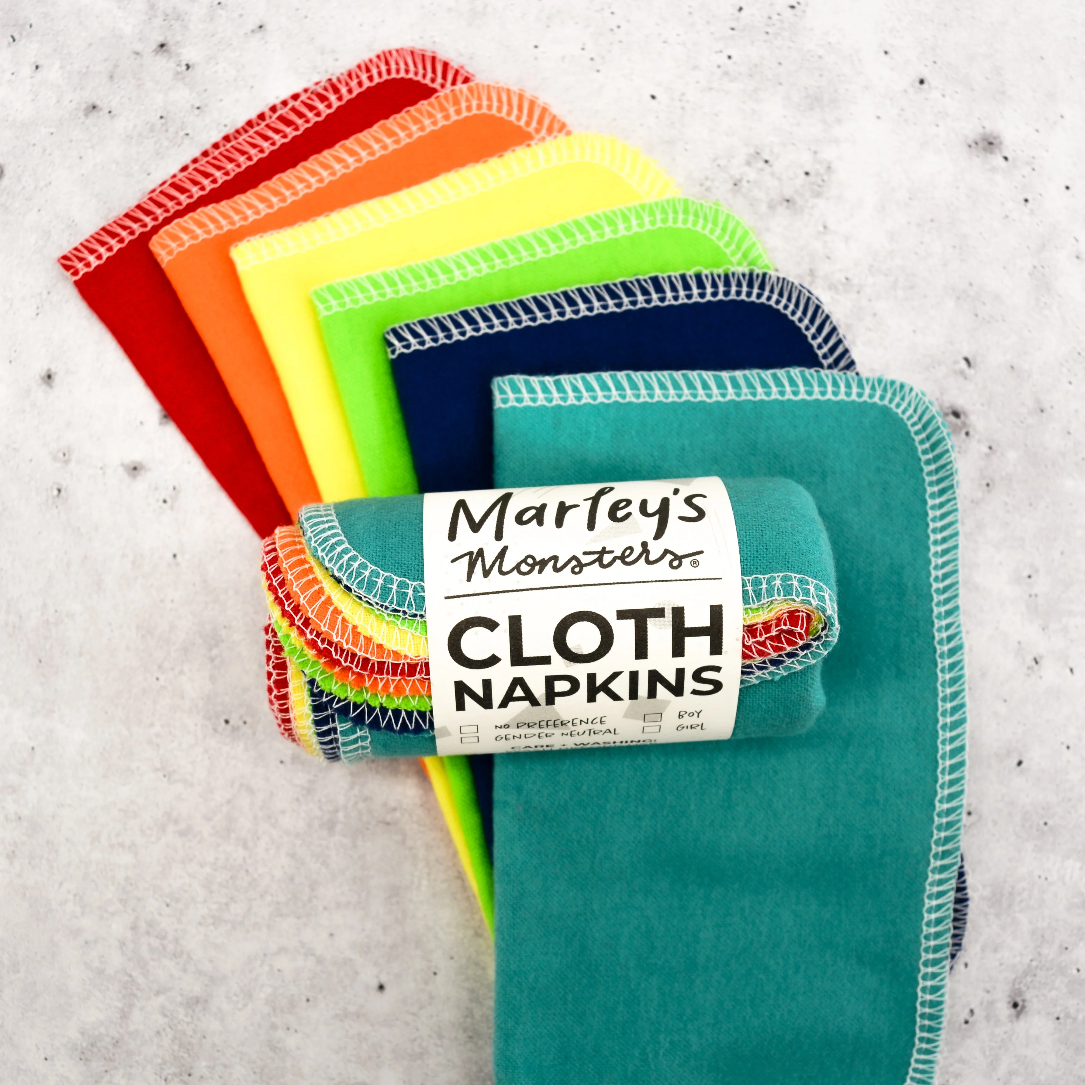 Small Cloth Napkins: Color Mixes - Image 14