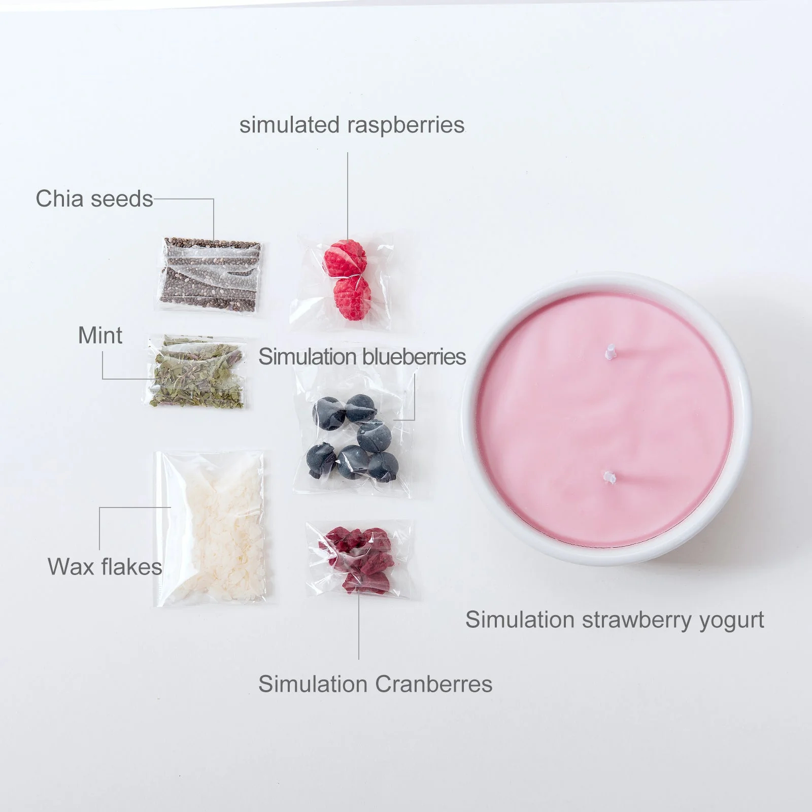 Smoothie Yogurt Acai Bowl Candle - Image 6