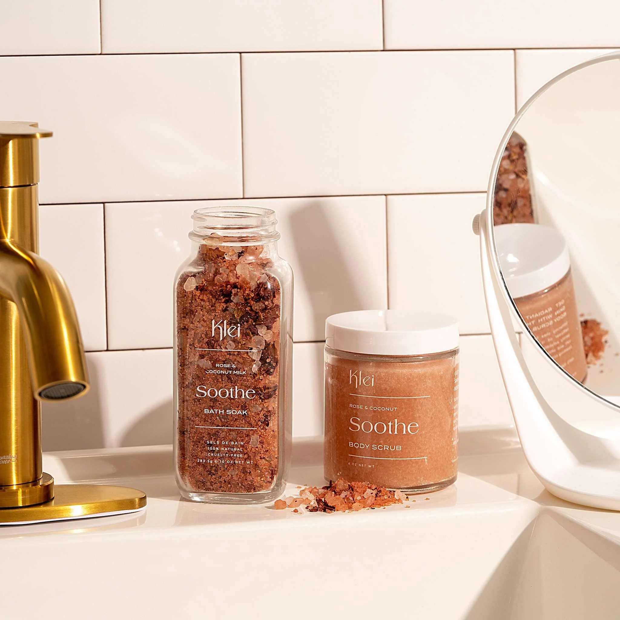 Soothe Rose & Coconut Milk Herbal Bath Soak [For Ellen] - Image 5