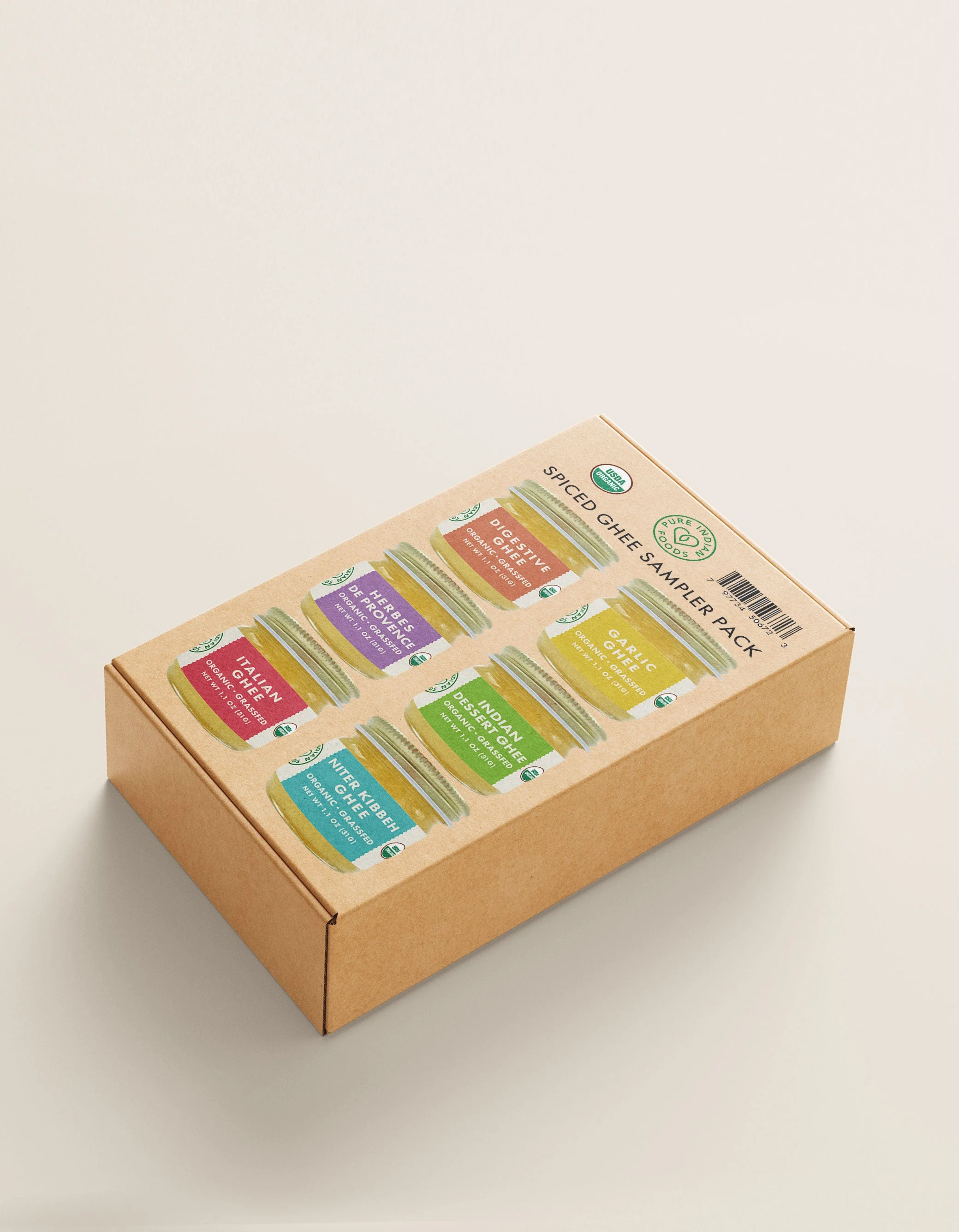 Spiced Ghee Assorted Sampler Pack, Grassfed & Certified Organic - Image 3