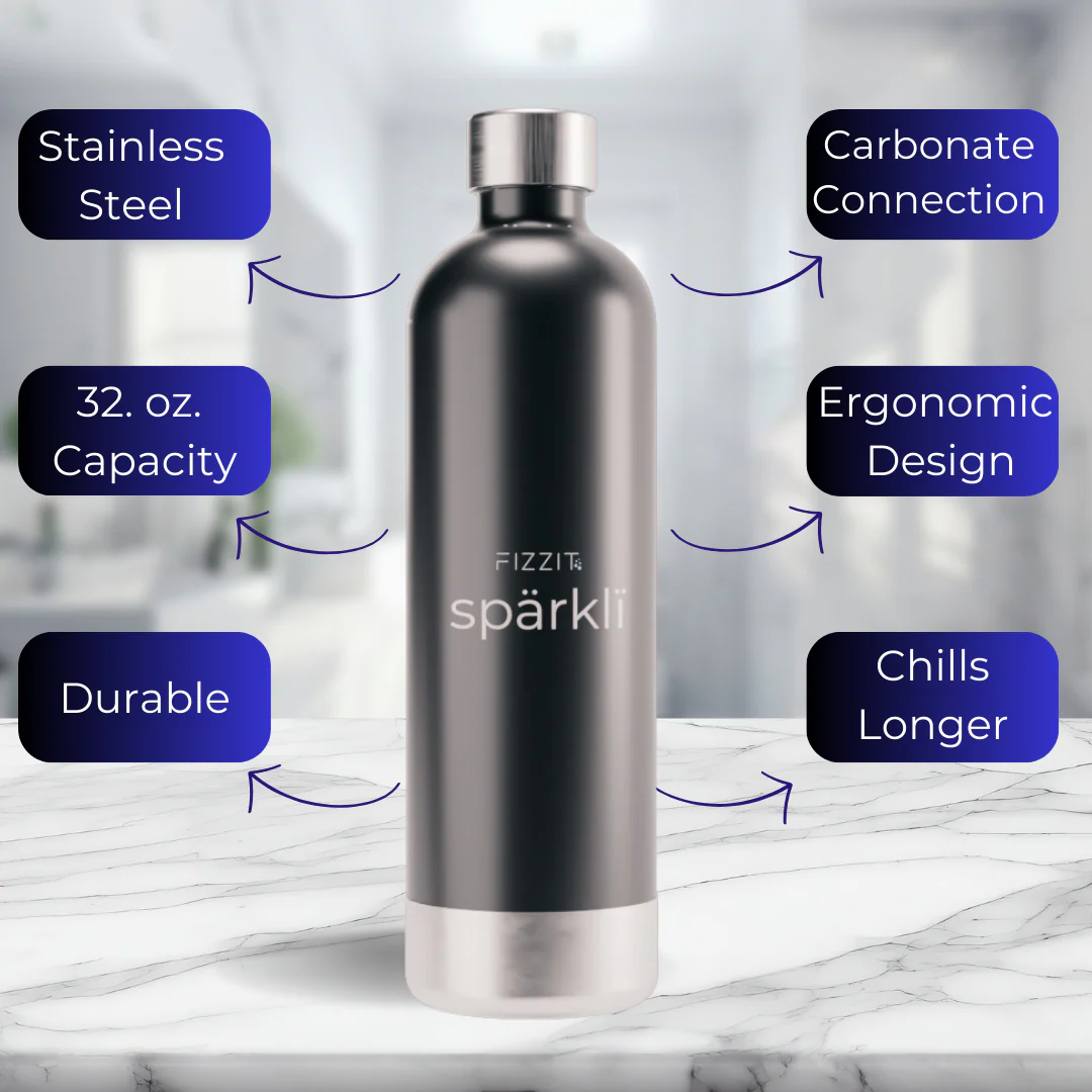 Stainless Steel Carbonation Bottle & Water Bottles - Image 10