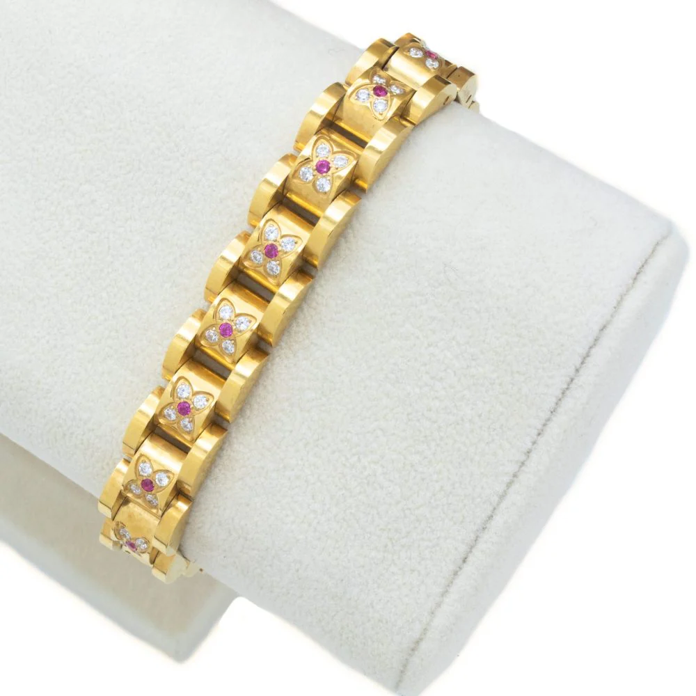 Stainless Steel Magnetic/Energy Bracelet with Crystals. 3 Colors available. Model YYG233 - Image 10