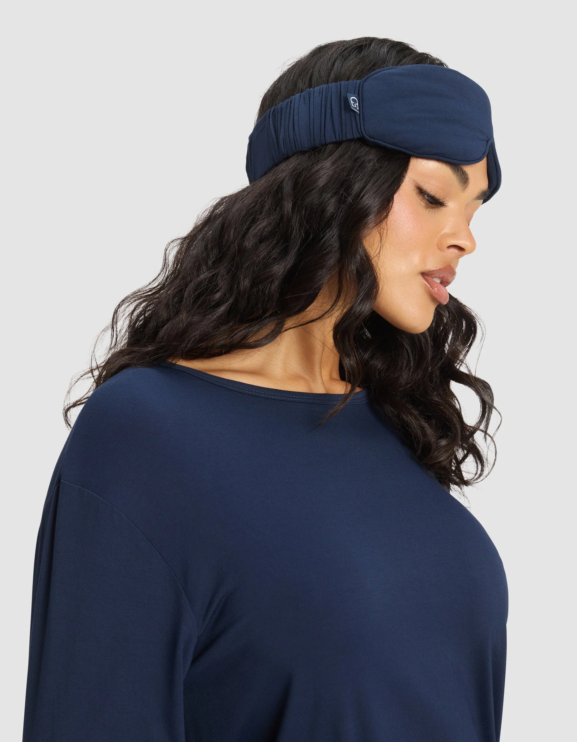 Bamboo Stretch-Knit Sleep Mask - Image 4