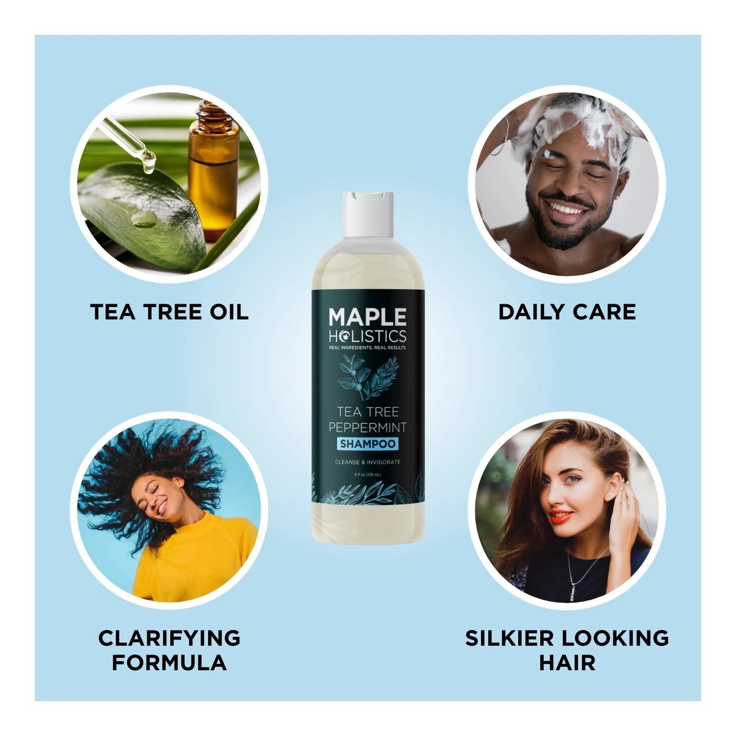 Tea Tree Peppermint Shampoo - Image 8