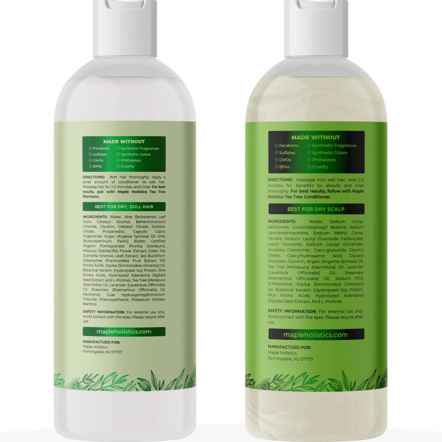 Tea Tree Shampoo and Conditioner Set - Image 17