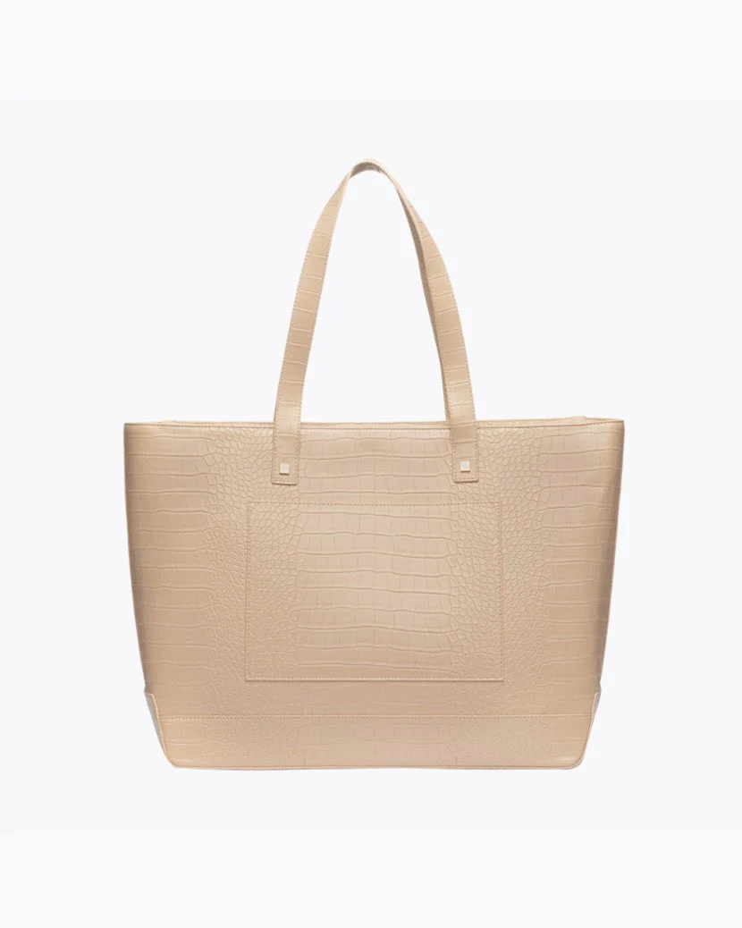 THE TOTE - CREAM CROC - Image 3