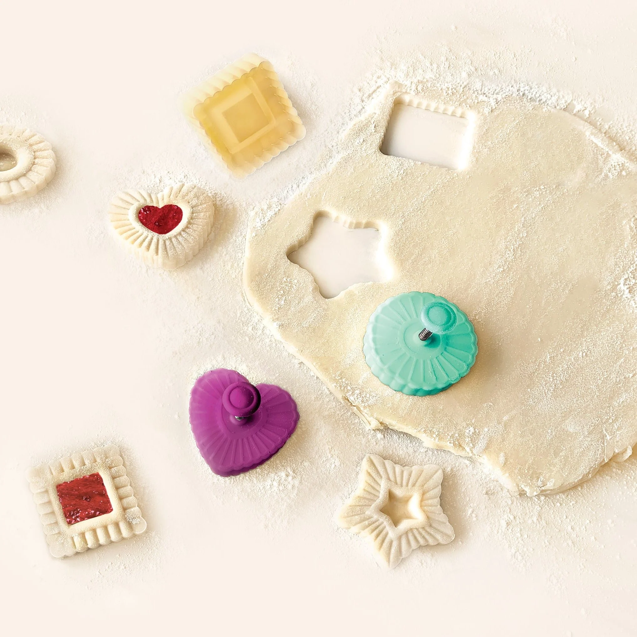 Thumbprint Linzer Cookie Cutters - Image 3