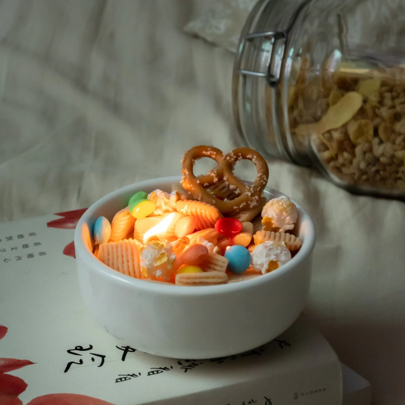 Trail Mix Cereal Bowl Candle - Image 2