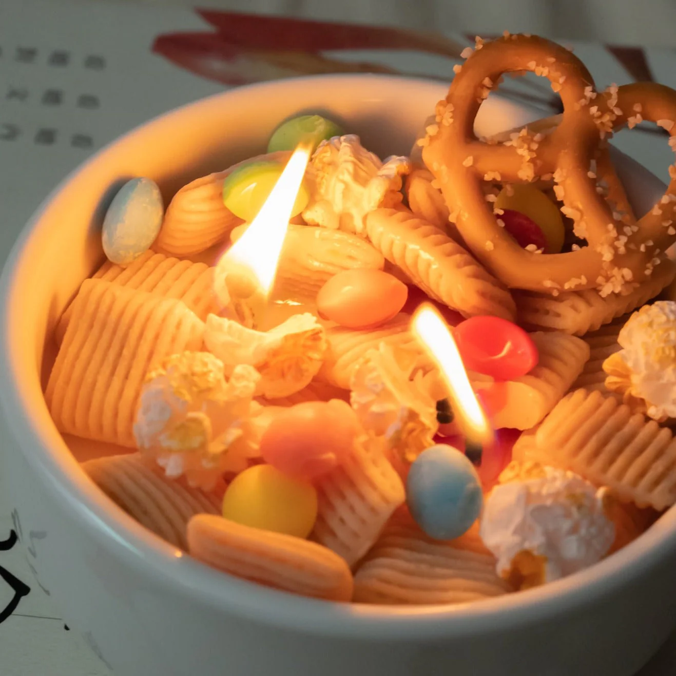 Trail Mix Cereal Bowl Candle - Image 4