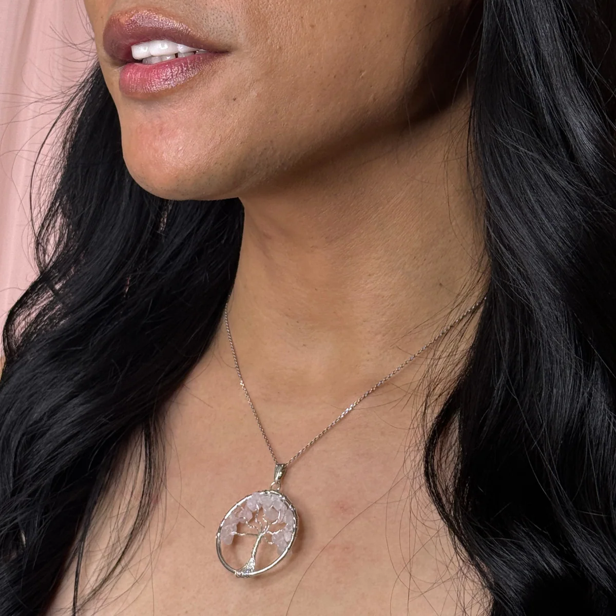 Tree of Life Gemstone Necklace - Image 7
