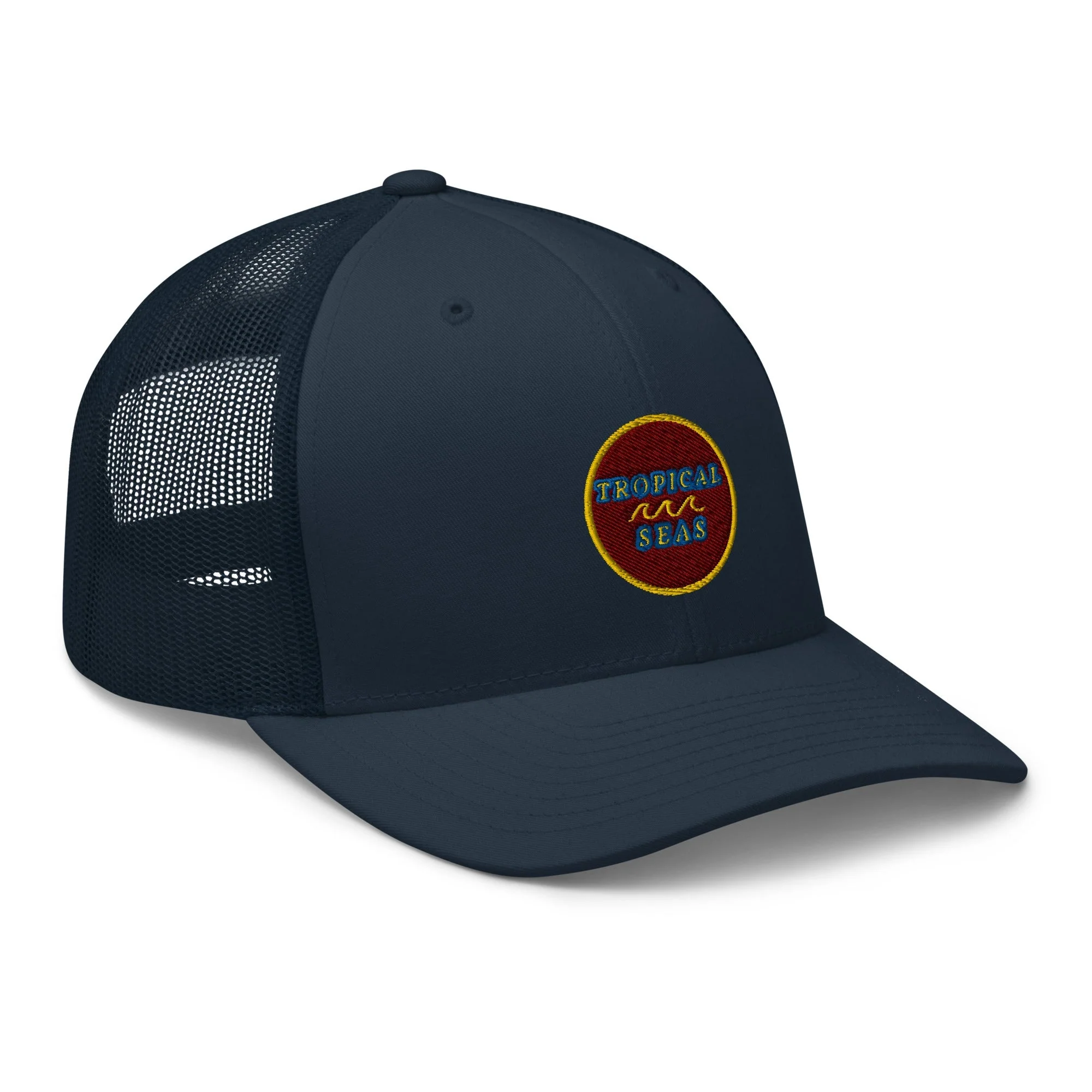 Tropical Maroon Trucker Hat - Image 12