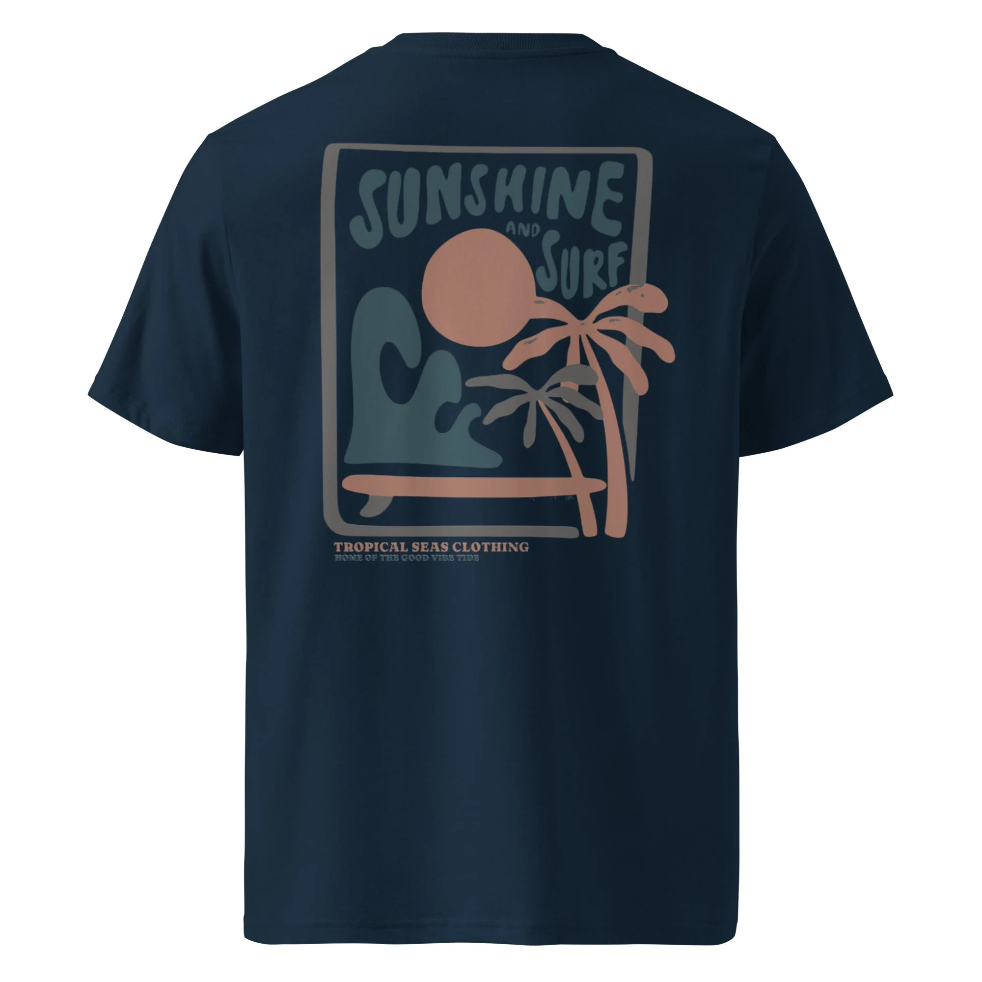 Tropical Sunshine & Surf organic cotton t-shirt - Image 11