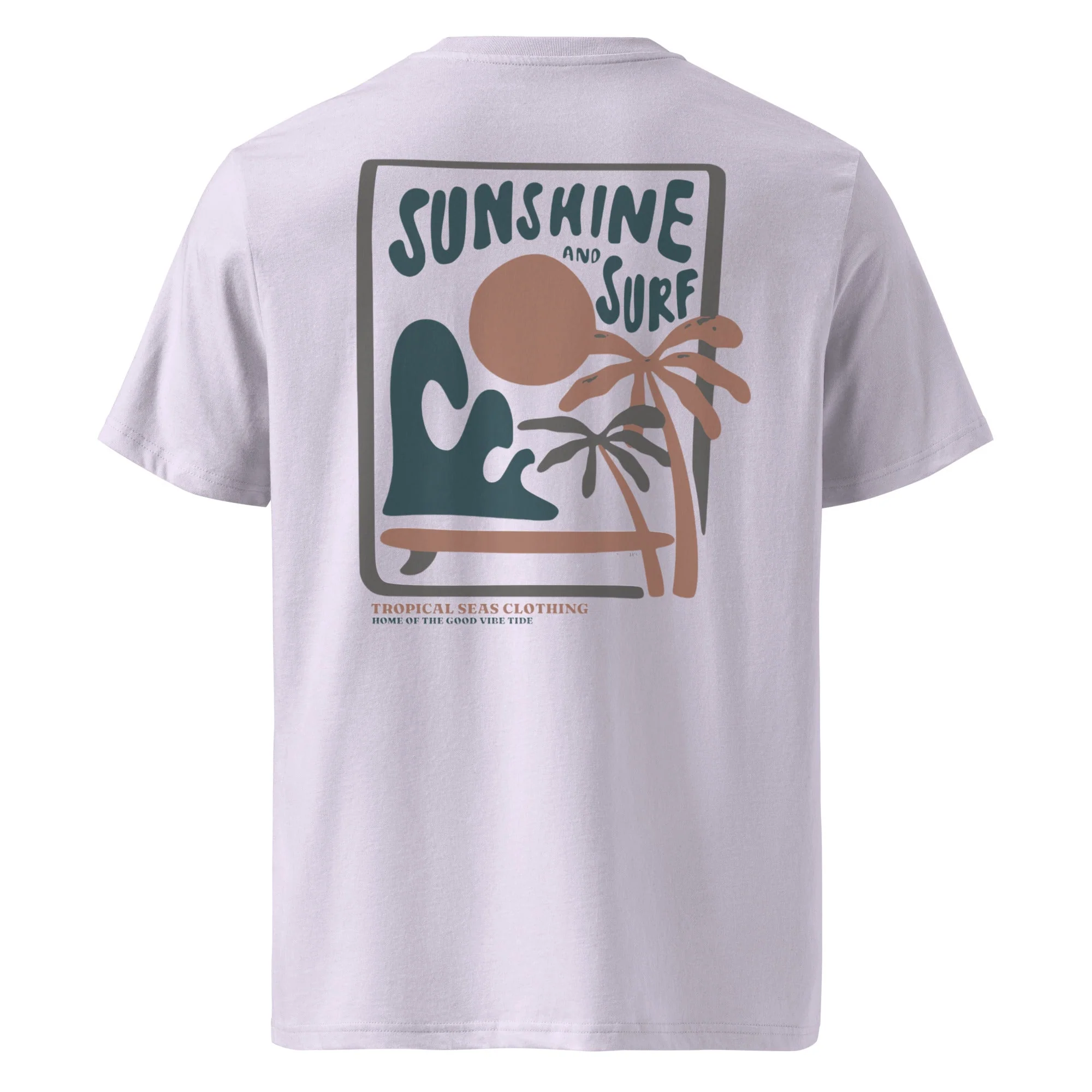 Tropical Sunshine & Surf organic cotton t-shirt - Image 21