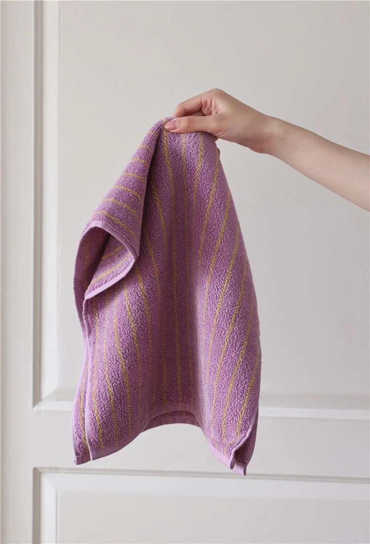 Ultra Soft Absorbent Retro Stripe Bath Towel - 100% Organic Cotton - Image 18