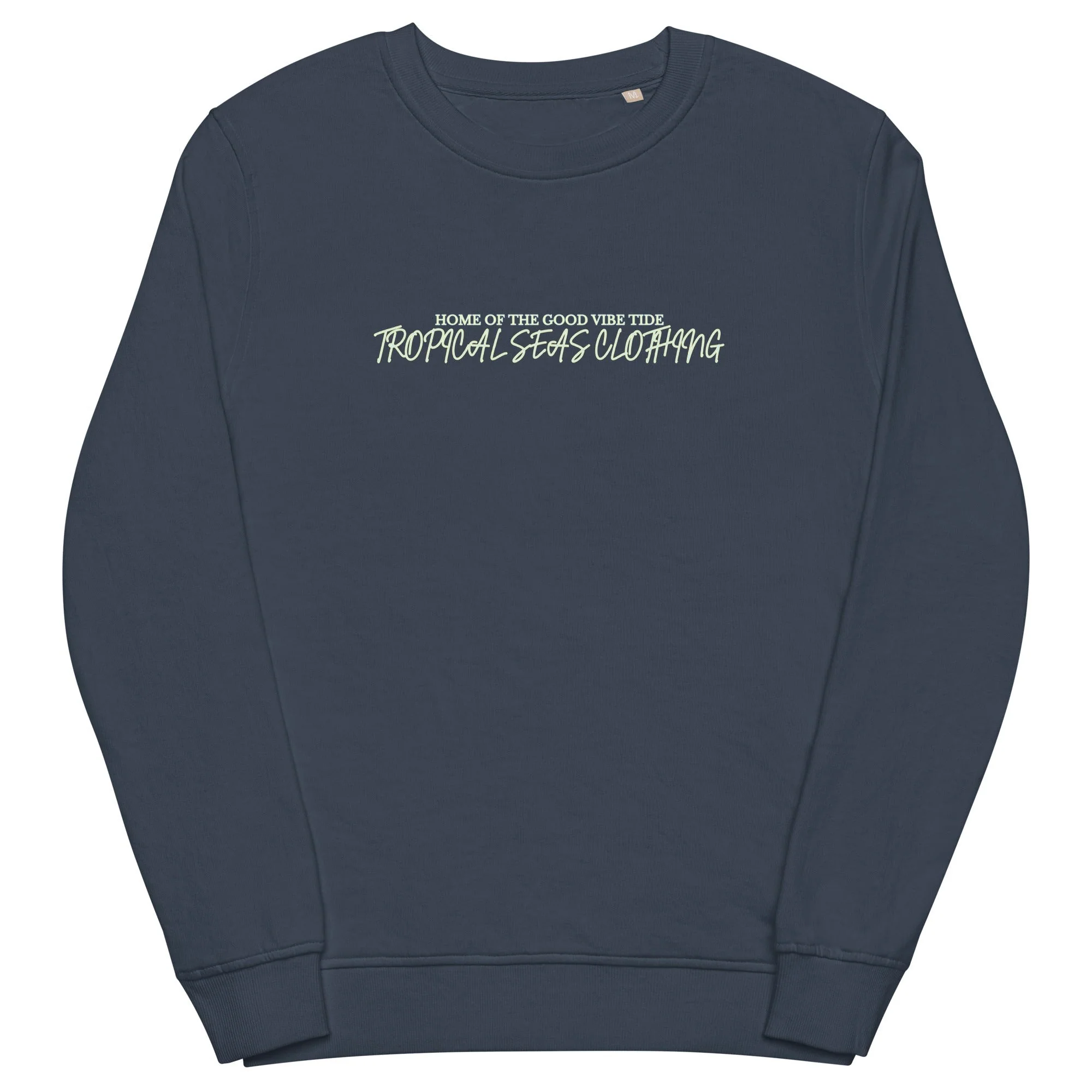 Unisex Neon Nights Organic Sweatshirt - Image 2