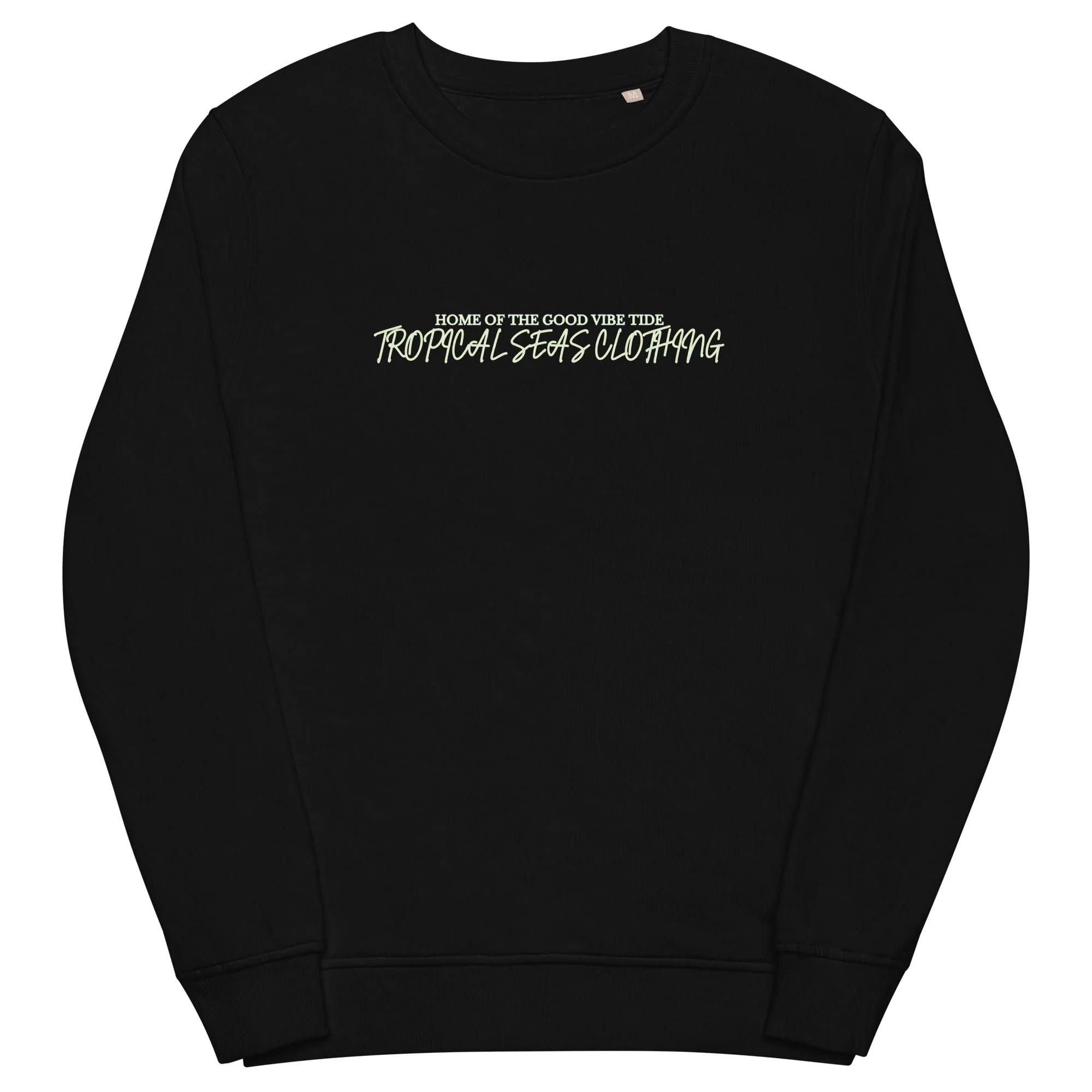 Unisex Neon Nights Organic Sweatshirt - Image 3
