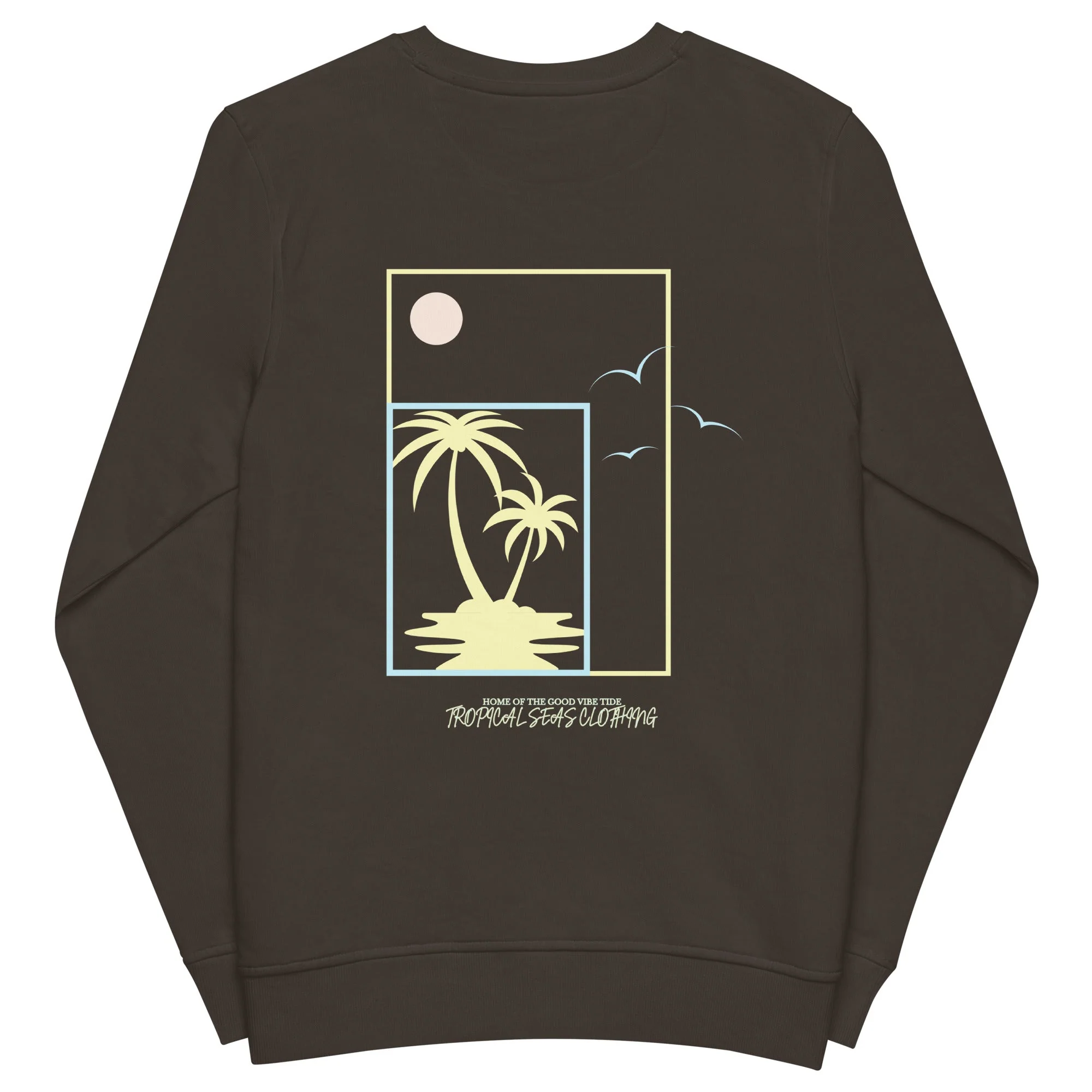 Unisex Neon Nights Organic Sweatshirt - Image 6