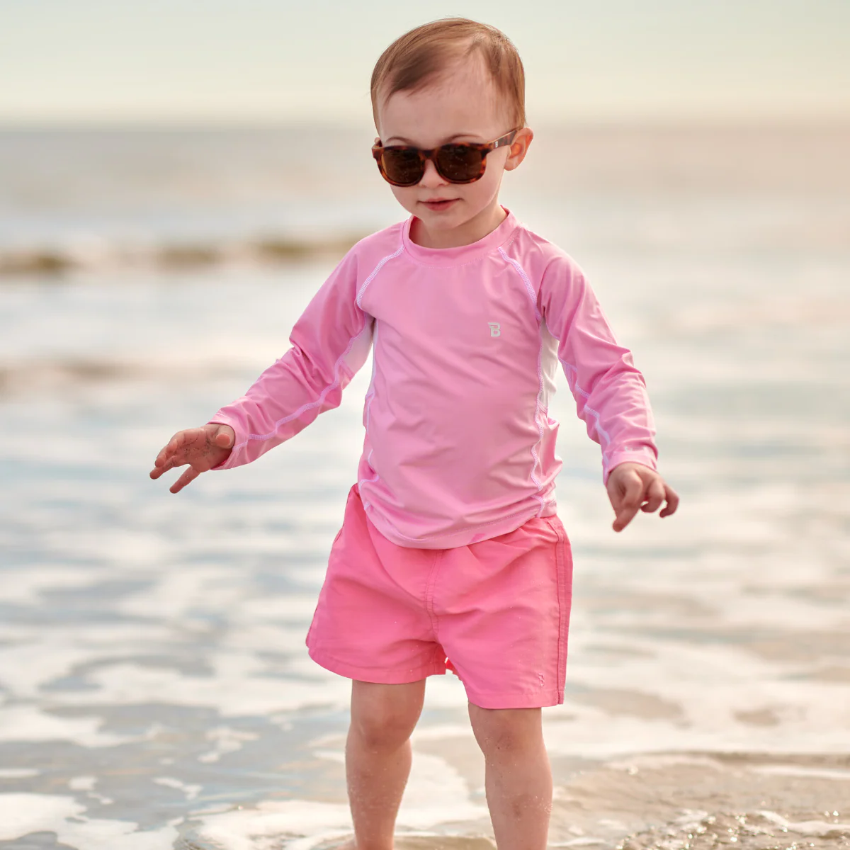 UPF 50+ Performance Short | Pink Paradise - Image 6