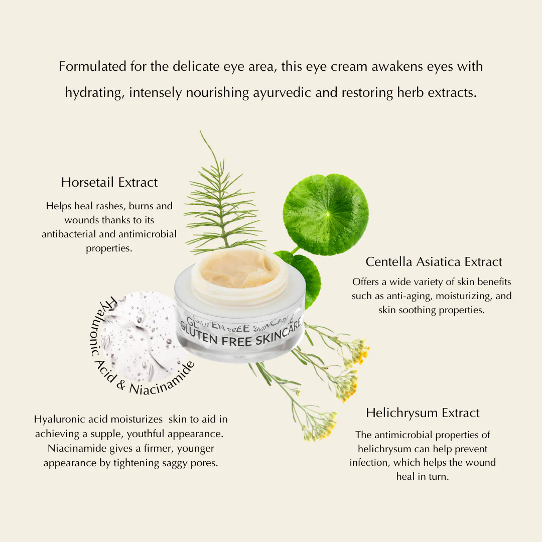 Vegan EpiSilk, Crystal Wrinkle Smoothing Eye Cream - Intense Brightening and Firming Wrinkle Fix for Sensitive Skin - Image 3