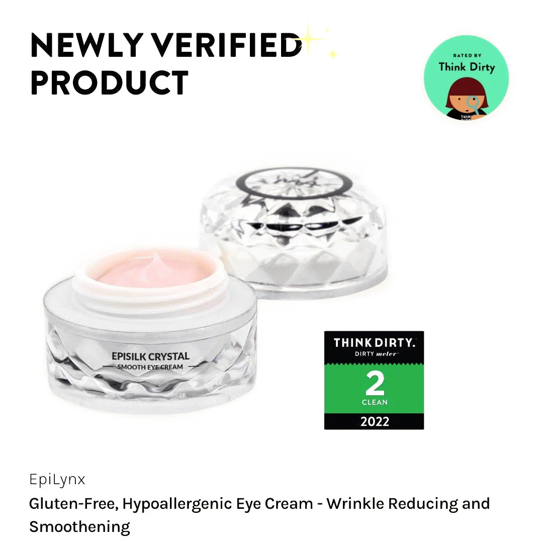 Vegan EpiSilk, Crystal Wrinkle Smoothing Eye Cream - Intense Brightening and Firming Wrinkle Fix for Sensitive Skin - Image 5