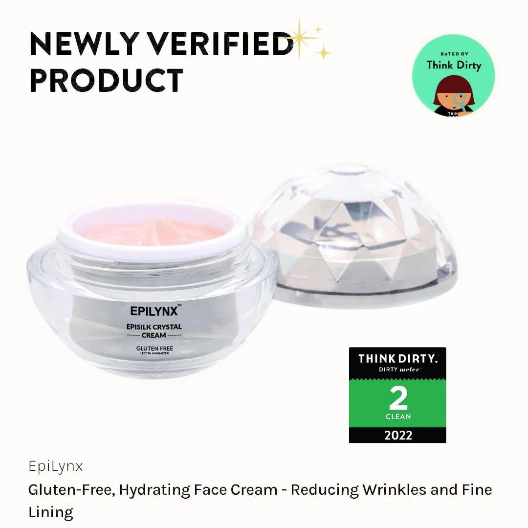 Vegan EpiSilk, Crystal Wrinkle Smoothing Face Cream - Intense Brightening and Firming Wrinkle Fix for Sensitive Skin - Image 6