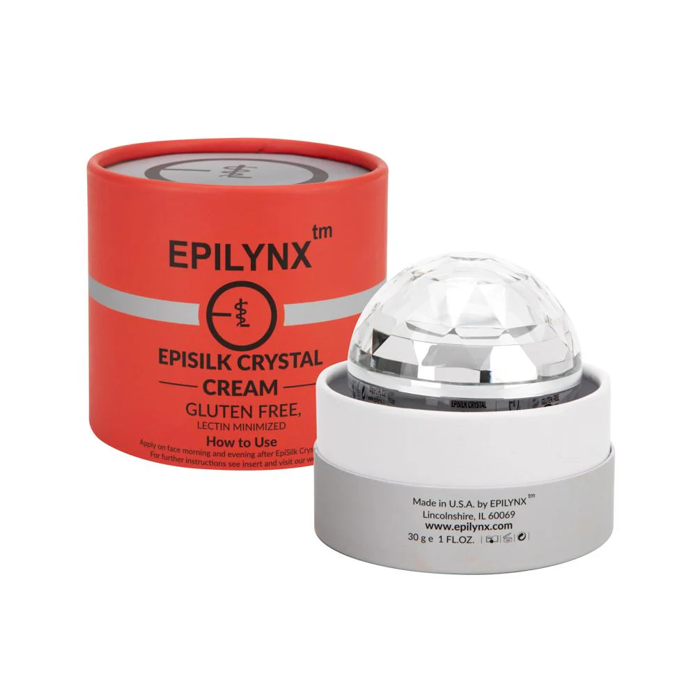 Vegan EpiSilk, Crystal Wrinkle Smoothing Face Cream - Intense Brightening and Firming Wrinkle Fix for Sensitive Skin - Image 9