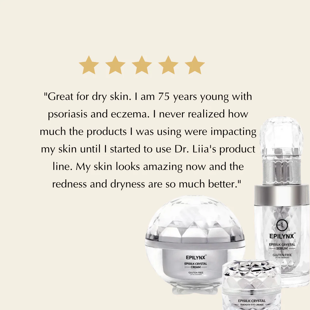 Vegan EpiSilk Crystal Wrinkle Smoothing Face Treatment - Intense Brightening and Firming Wrinkle Fix for Sensitive Skin - Image 2