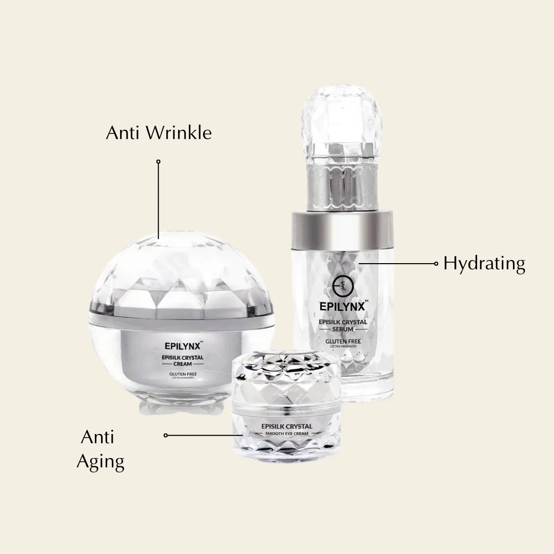Vegan EpiSilk Crystal Wrinkle Smoothing Face Treatment - Intense Brightening and Firming Wrinkle Fix for Sensitive Skin - Image 3