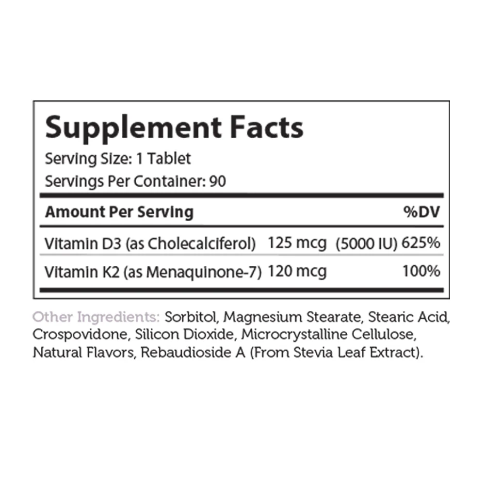 Vitamin D3 & K2 - Image 4