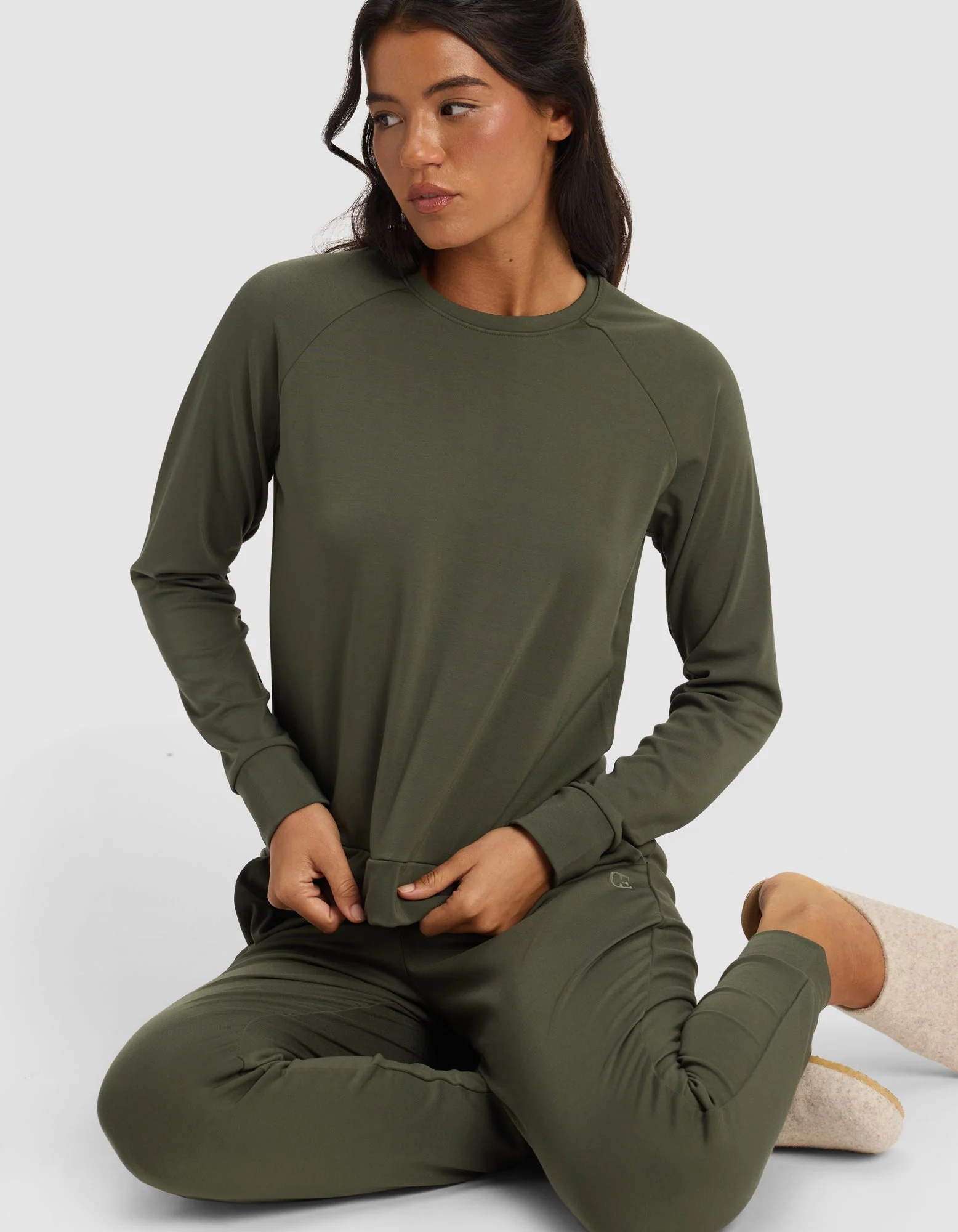 Women's Brushed Bamboo Jogger Set - Image 35