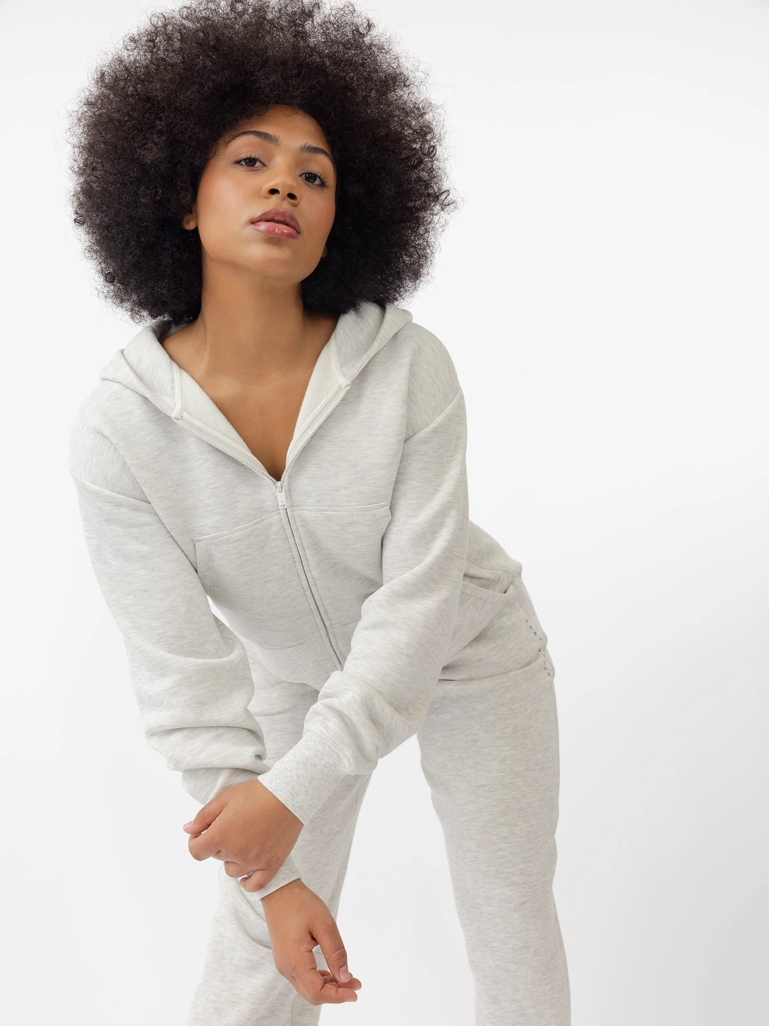 Women's CityScape Cropped Full Zip - Last Chance - Image 3