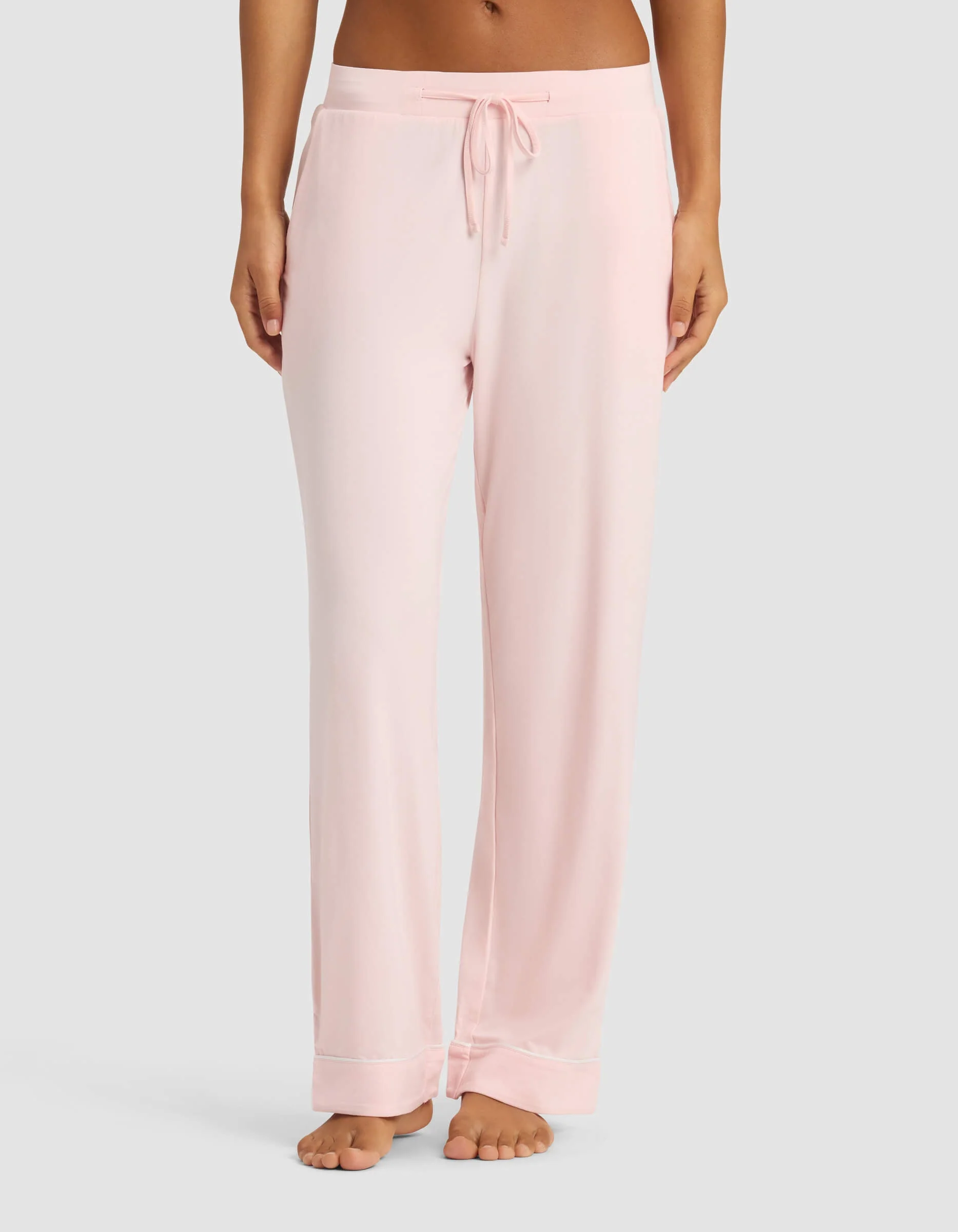 Women's Bamboo Stretch-Knit Long Sleeve Pajama Set - Image 63
