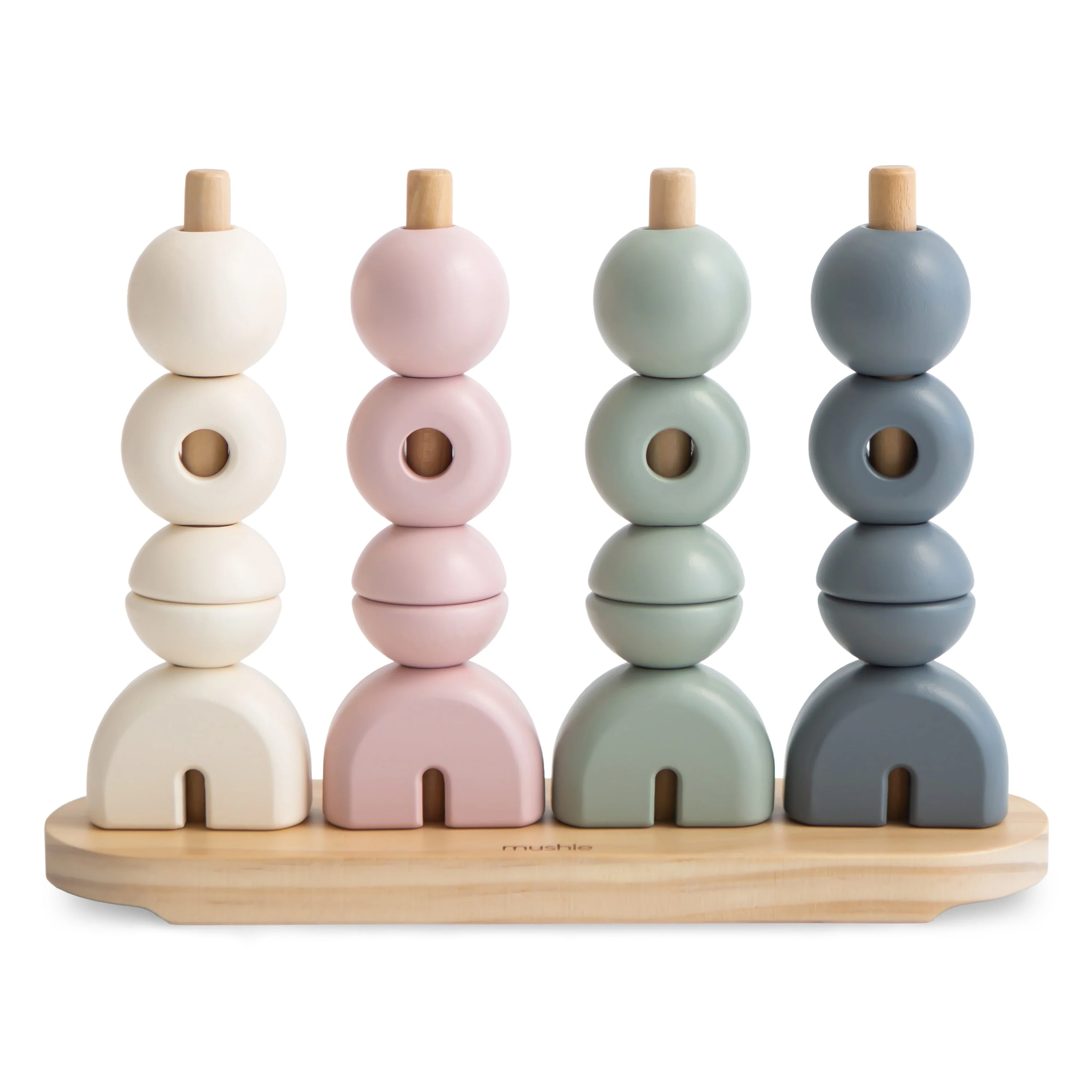 Wooden Multi Shape Stacker - Image 4